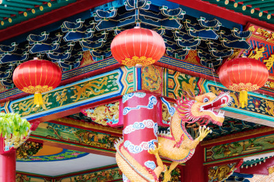 Chinese Temple, Kota Kinabalu, Malaysia jigsaw puzzle in Puzzle of the ...