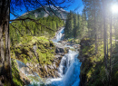 Krimml Waterfalls, Salzburg state, Austria
