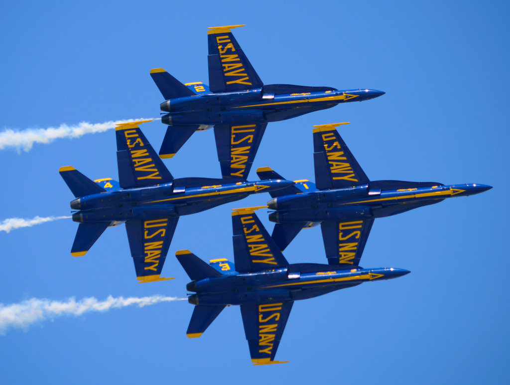 Us Navy Blue Angels jigsaw puzzle in Luftfahrt puzzles on TheJigsawPuzzles.com