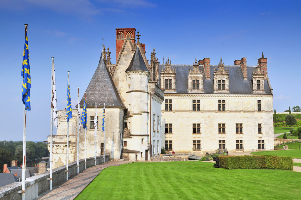 Chateau d`Amboise, France jigsaw puzzle in Castles puzzles on TheJigsawPuzzles.com
