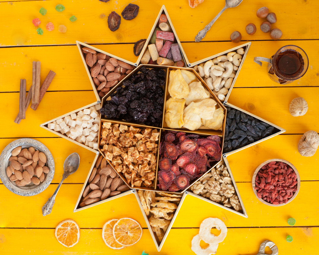 Traditional Azerbaijani Sweets jigsaw puzzle in Food & Bakery puzzles on TheJigsawPuzzles.com