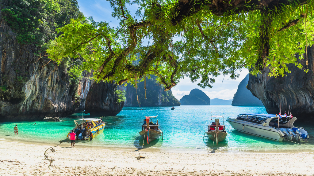 Lading Island, Krabi Province, Thailand jigsaw puzzle in Great Sightings puzzles on TheJigsawPuzzles.com
