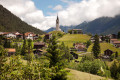 Mountain Village in Switzerland