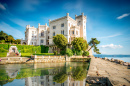 Miramare Castle, Gulf of Trieste, Italy