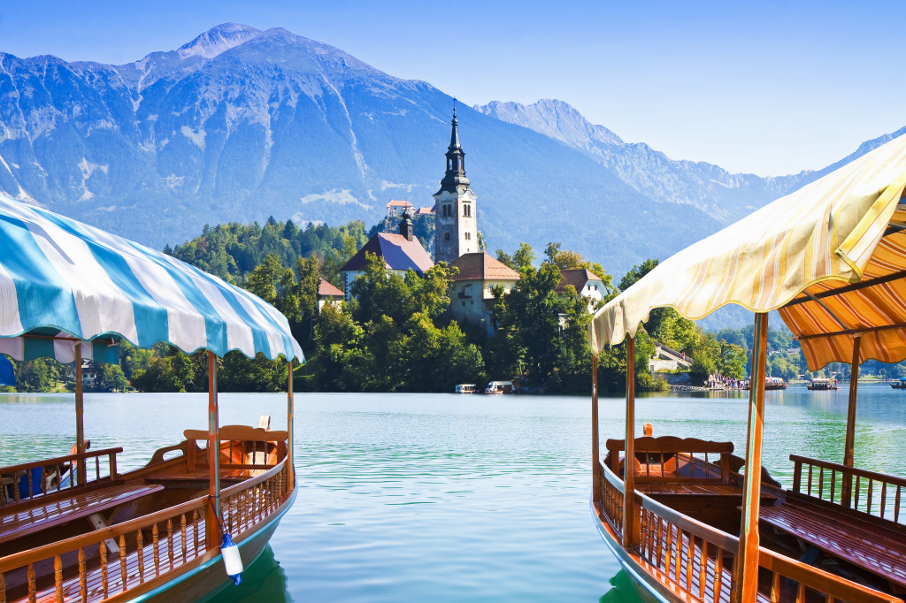 Lake Bled, Slovenia jigsaw puzzle in Great Sightings puzzles on TheJigsawPuzzles.com