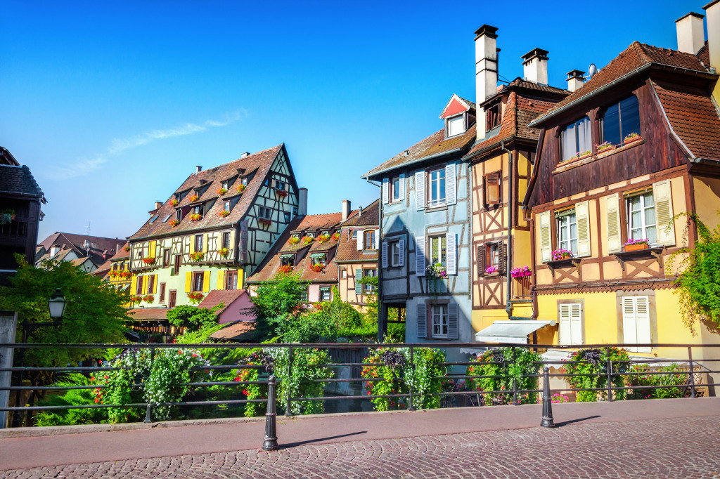 Town of Colmar, France jigsaw puzzle in Bridges puzzles on TheJigsawPuzzles.com