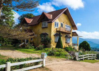 Traditional Countryside House jigsaw puzzle in Puzzle of the Day ...