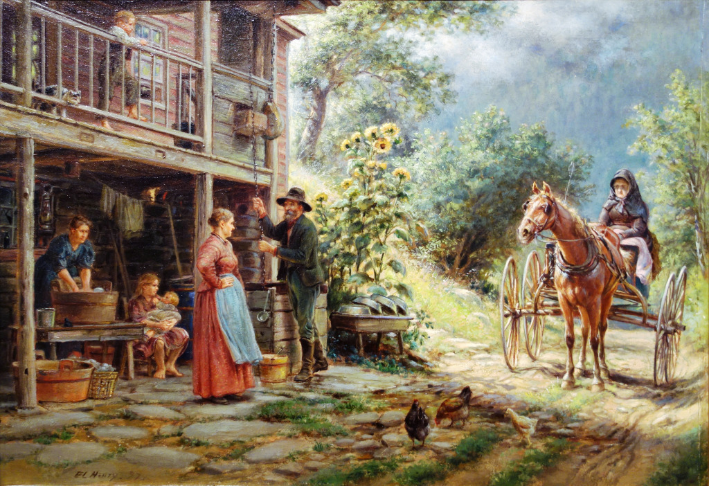 Off the Main Road jigsaw puzzle in Puzzle of the Day puzzles on TheJigsawPuzzles.com