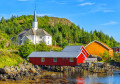 Moskenes Church, Lofoten Islands, Norway