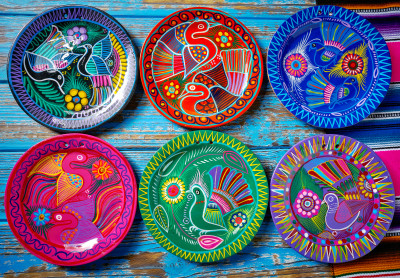 Traditional Mexican Pottery jigsaw puzzle in Puzzle of the Day puzzles ...