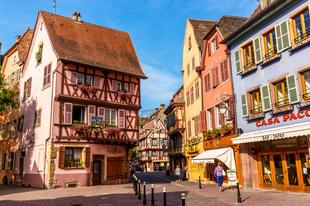 Historical District of Colmar, France jigsaw puzzle in Street View puzzles on TheJigsawPuzzles.com
