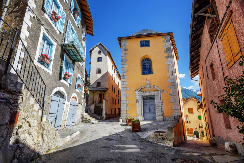 Old Town of Briancon, France jigsaw puzzle in Street View puzzles on TheJigsawPuzzles.com