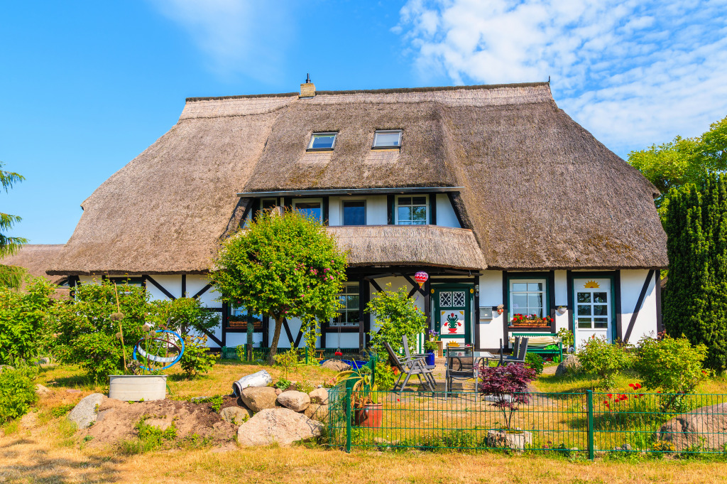 Middelhagen Village, Rügen Island, Germany jigsaw puzzle in Puzzle of the Day puzzles on TheJigsawPuzzles.com
