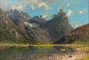 A Norwegian Fjord Scene