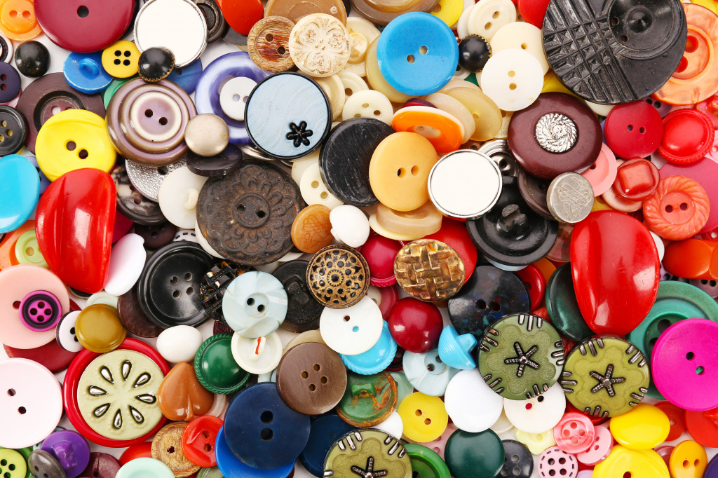 Colorful Sewing Buttons jigsaw puzzle in Macro puzzles on TheJigsawPuzzles.com