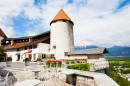 Bled Castle Inner Yard, Slovenia