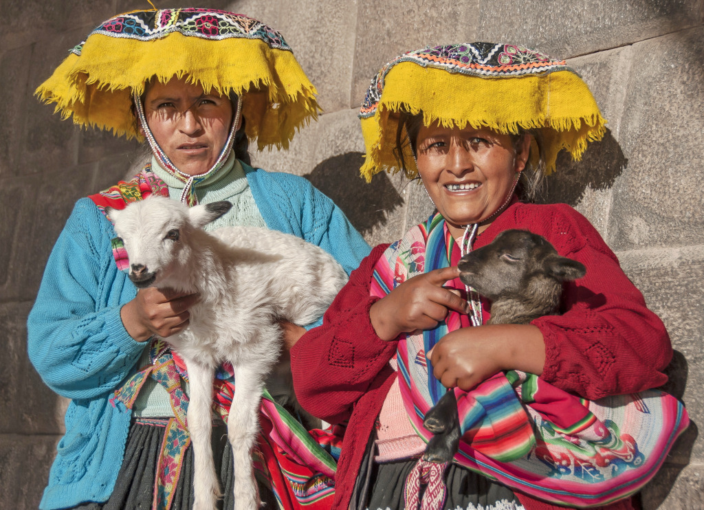 Quechua Frauen, Cuzco, Peru jigsaw puzzle in Menschen puzzles on TheJigsawPuzzles.com