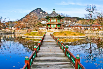 Gyeongbokgung Palace, Seoul, South Korea jigsaw puzzle in Bridges ...