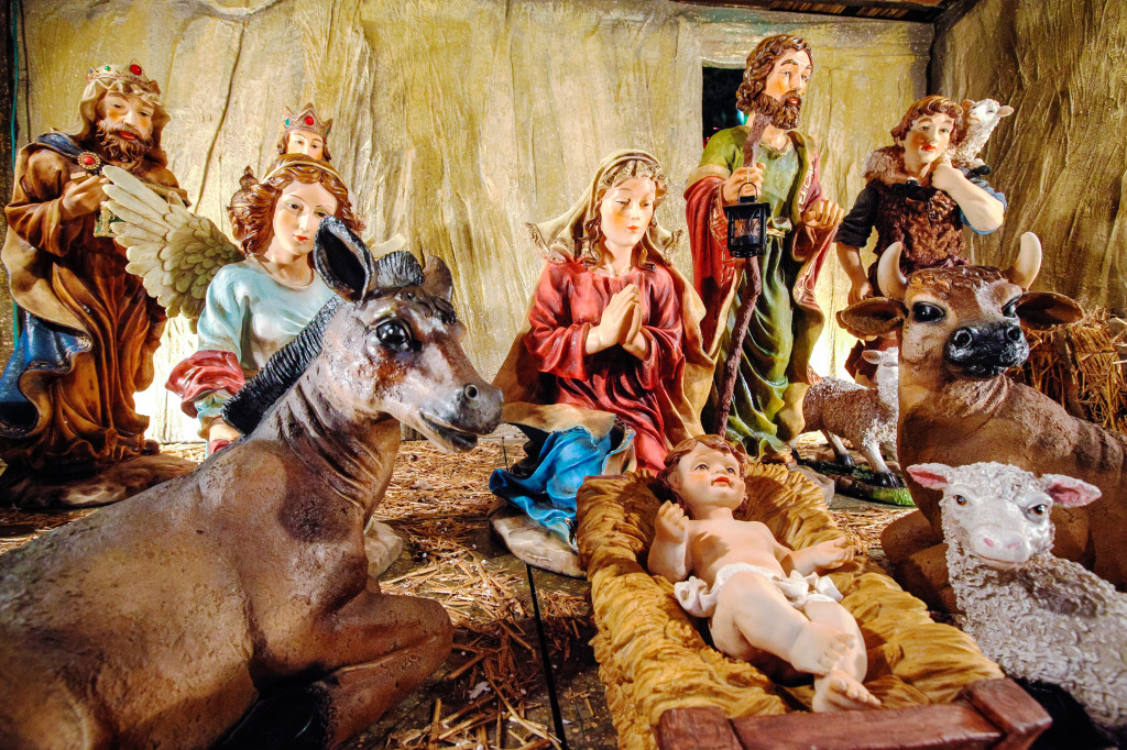 Nativity Scene jigsaw puzzle in Noël et Nouvel An puzzles on TheJigsawPuzzles.com