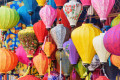 Traditional Silk Lanterns, Hoi An, Vietnam