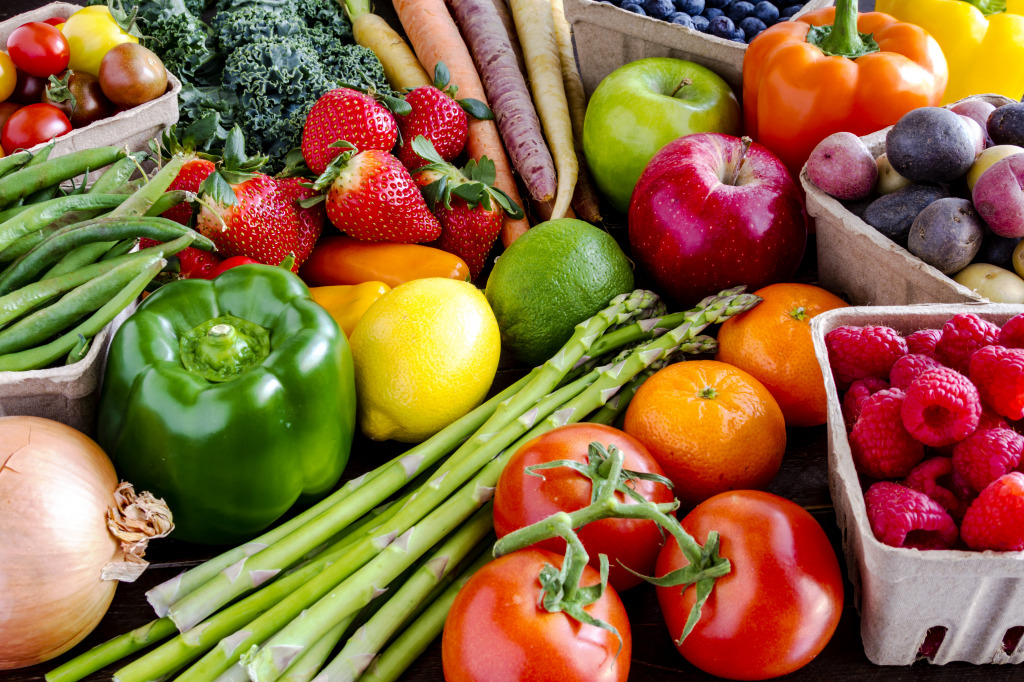 Variety of Fresh Vegetables jigsaw puzzle in Fruits & Veggies puzzles on TheJigsawPuzzles.com