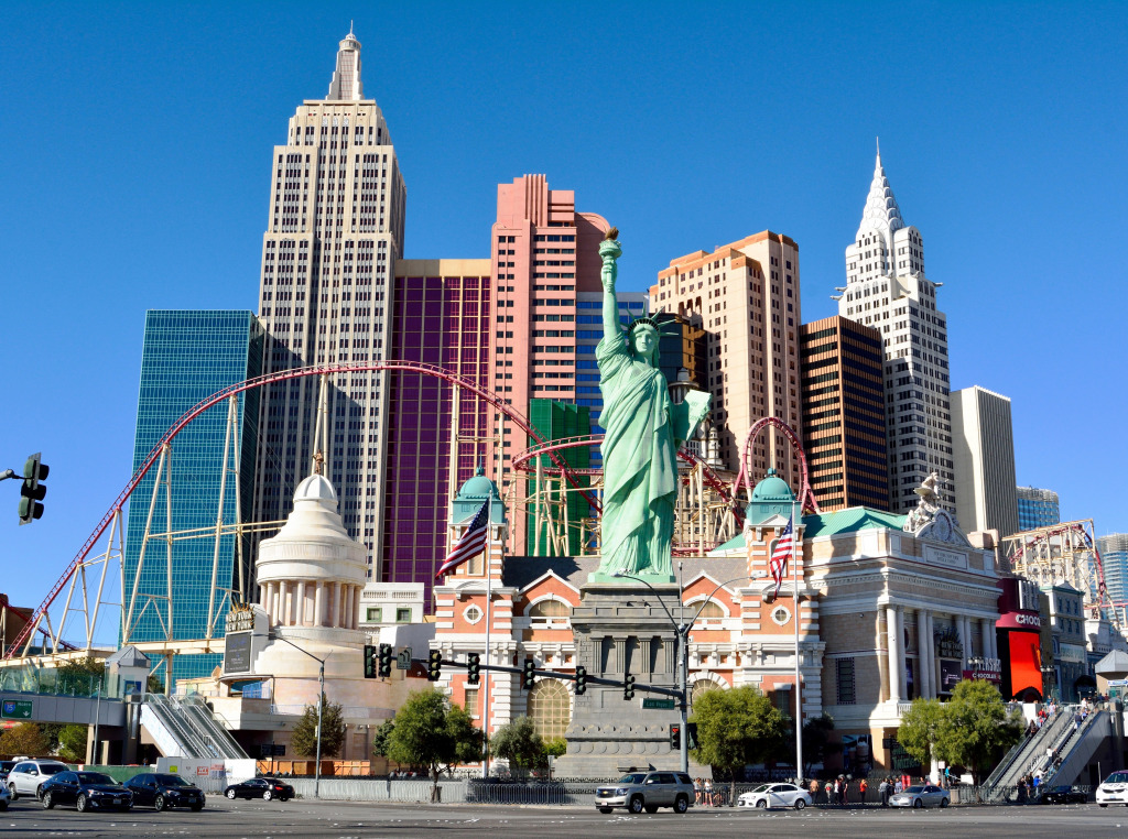 Las Vegas, Nevada jigsaw puzzle in Paysages urbains puzzles on TheJigsawPuzzles.com