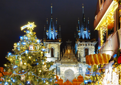 Old Town Square, Prague, Czech Republic Jigsaw Puzzle In Castles 