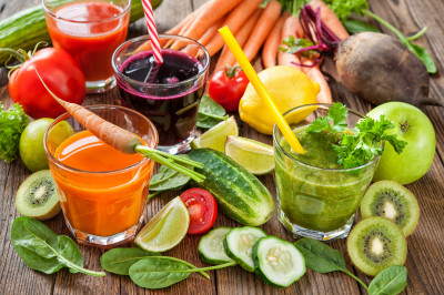 Freshly Squeezed Fruit and Vegetable Juices jigsaw puzzle in Puzzle of ...