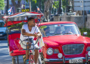 Cuban Rickshaw Driver in Havana