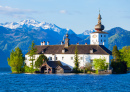 Schloss Ort on the Traunsee Lake, Austria