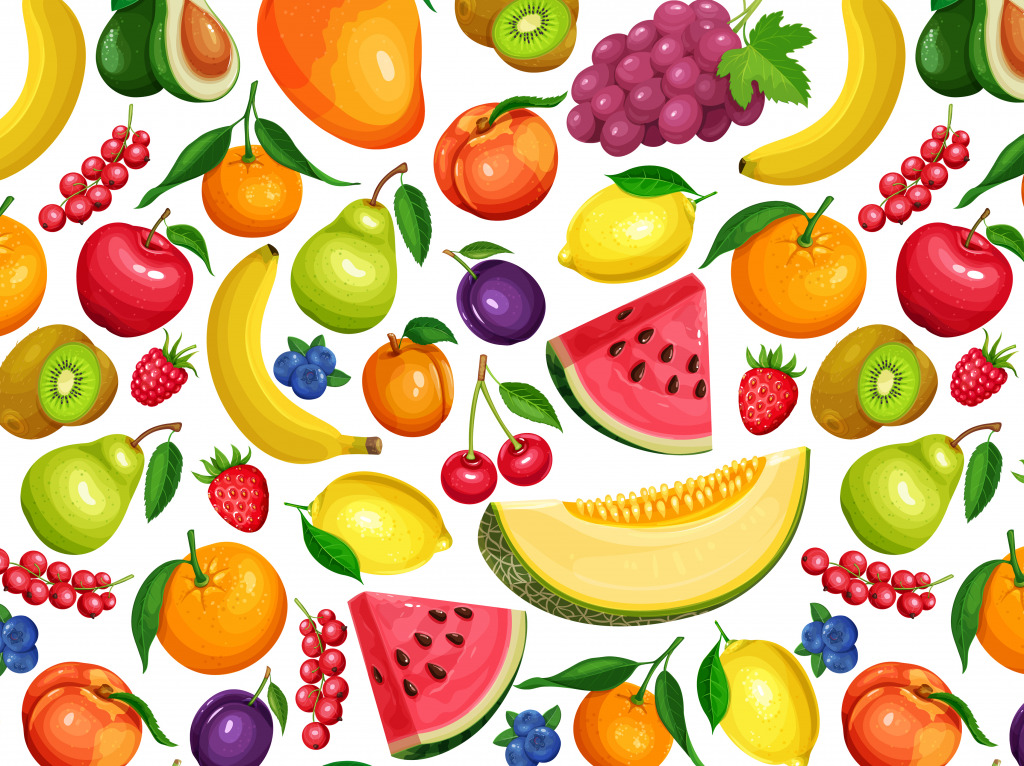 Ягоды и фрукты jigsaw puzzle in Фрукты и Овощи puzzles on TheJigsawPuzzles.com