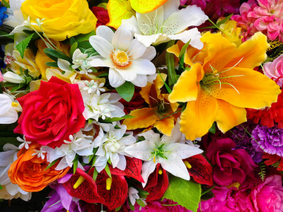 Bright Bouquet jigsaw puzzle in Flowers puzzles on TheJigsawPuzzles.com ...