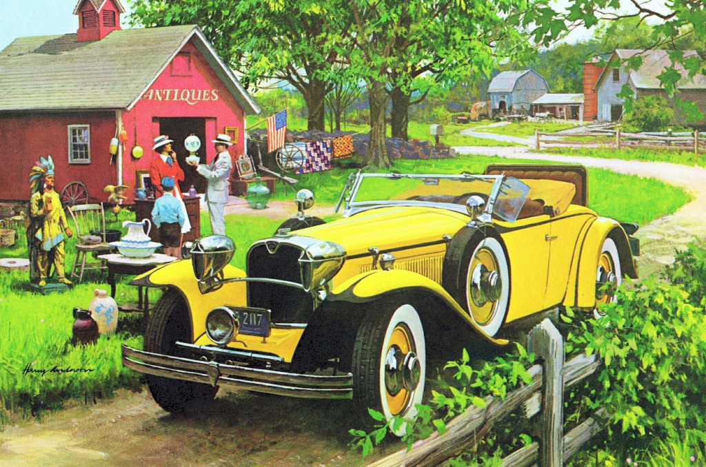 1930 Ruxton Roadster jigsaw puzzle in Carros & Motos puzzles on TheJigsawPuzzles.com
