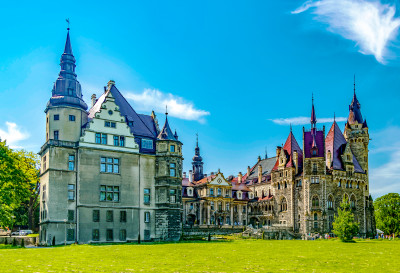 Moszna Castle, Poland jigsaw puzzle in Castles puzzles on ...