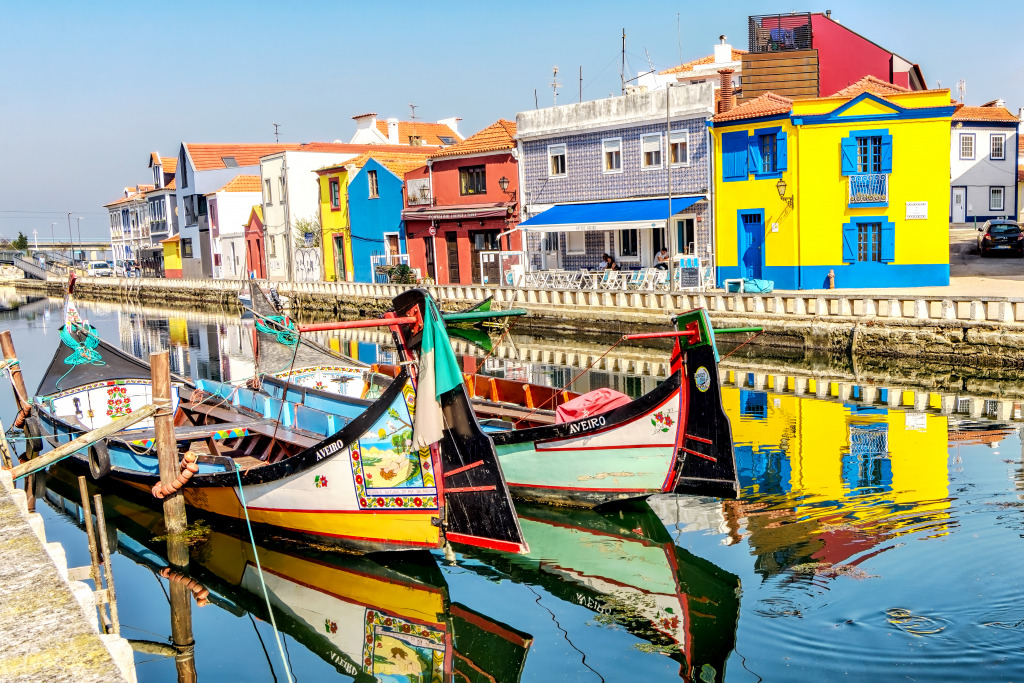 Aveiro, Portugal jigsaw puzzle in Puzzle of the Day puzzles on TheJigsawPuzzles.com