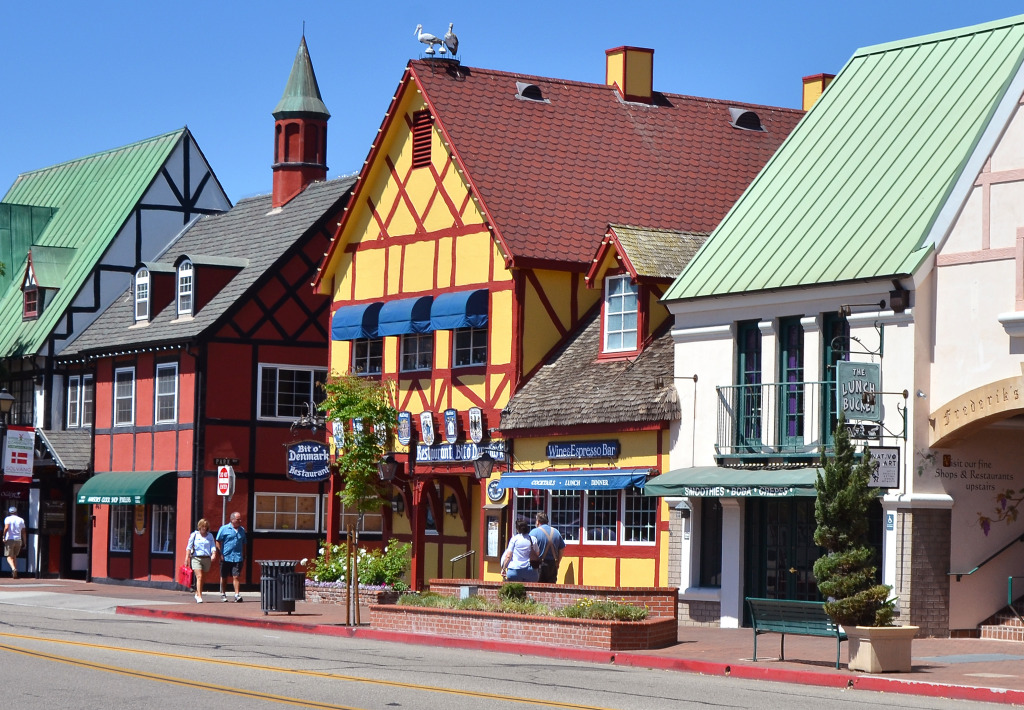 Danish Village of Solvang, California jigsaw puzzle in Puzzle of the Day puzzles on TheJigsawPuzzles.com