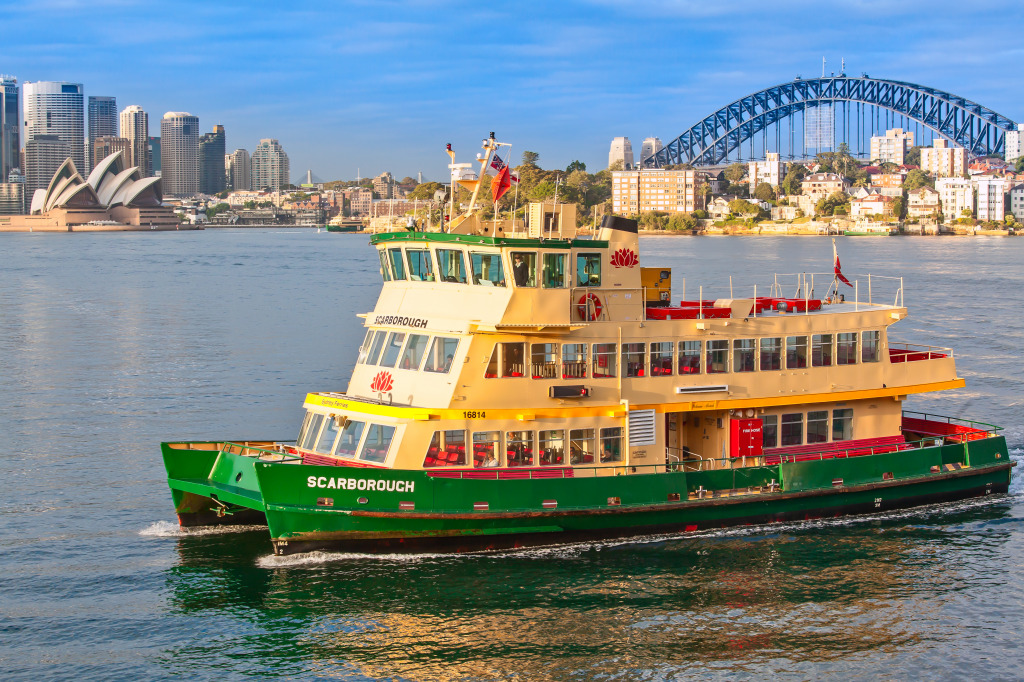 Sydney Ferry, Australia jigsaw puzzle in Bridges puzzles on TheJigsawPuzzles.com