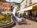 Street Cafe in Desenzano del Garda, Italy