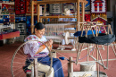 Indigenous Fabrics Production, Otavalo, Ecuador