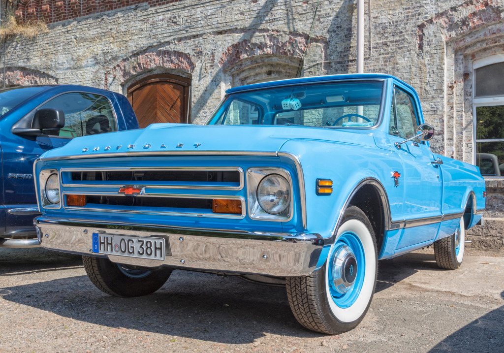 1967 Chevrolet C/K 10 Pickup jigsaw puzzle in Puzzle of the Day puzzles on TheJigsawPuzzles.com