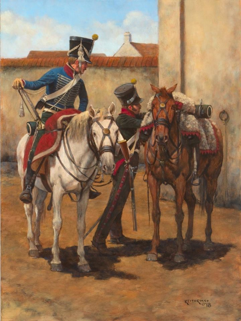 12e Chasseurs a Cheval 1815 jigsaw puzzle in Frank Grognet puzzles on TheJigsawPuzzles.com