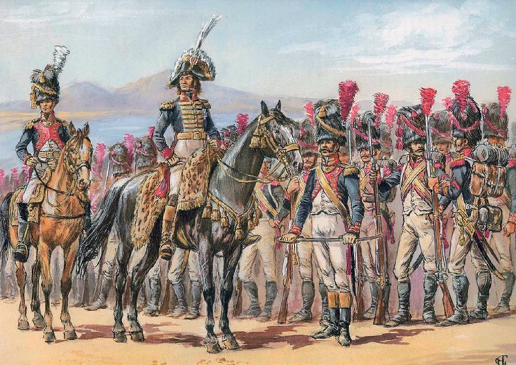 Marshall Murat & King of Naples by Jack Gibral jigsaw puzzle in Frank Grognet puzzles on TheJigsawPuzzles.com