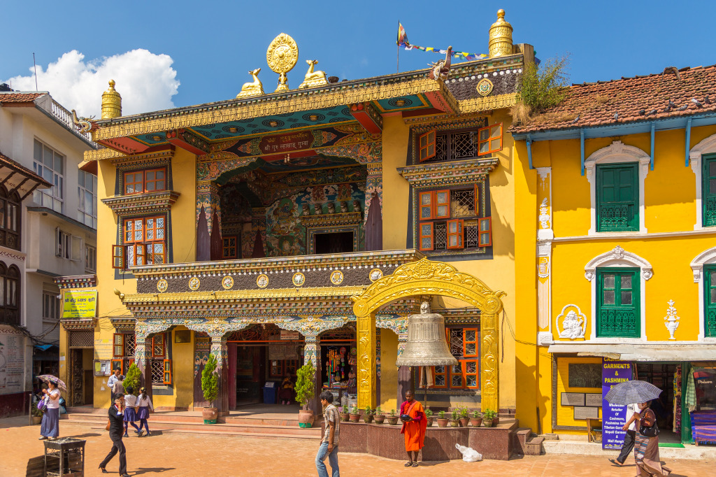 Kathmandu, Nepal jigsaw puzzle in Street View puzzles on TheJigsawPuzzles.com
