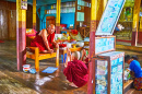 Nga Phe Chaung Monastery, Ywama, Myanmar