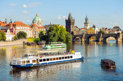 Charles Bridge, Prague, Czech Republic jigsaw puzzle in Bridges puzzles ...