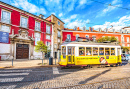 Remodelado Tram in Lisbon, Portugal
