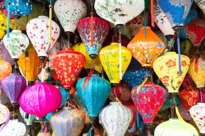 Vietnamese Silk Lanterns jigsaw puzzle in Puzzle of the Day puzzles on ...