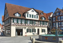 Market square in Schorndorf, Germany