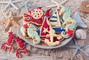 Marine Party Cookies