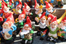 Garden Gnomes in the Swiss Village